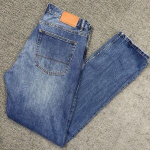 Spier & Mackay Jeans Mens 34x34 Blue Contemporary Fit‎ Denim Straight Leg